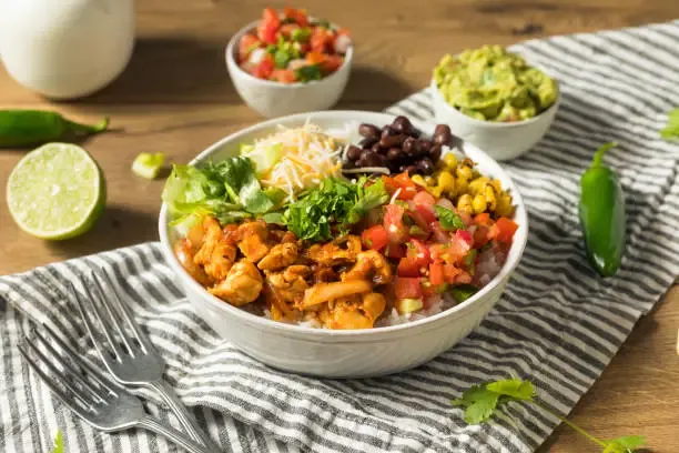 Chicken Burrito Bowls