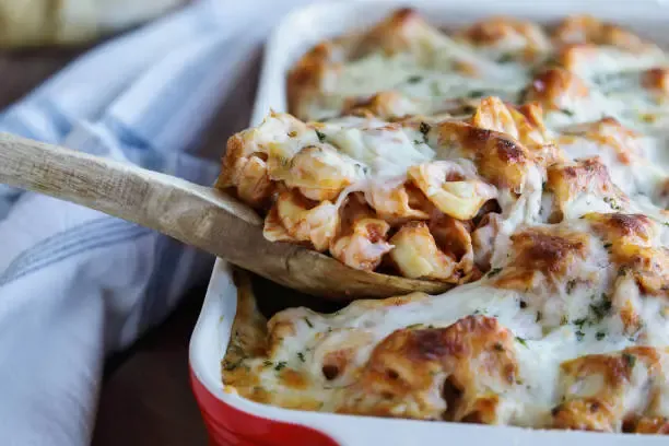 Cheesy Tortellini Casserole