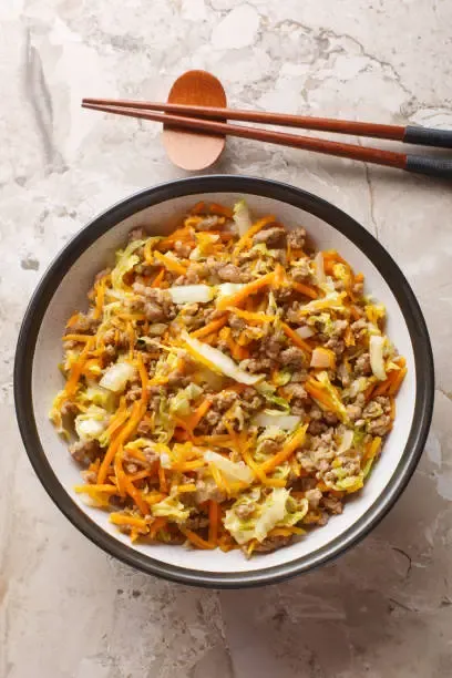Ground Beef and Cabbage