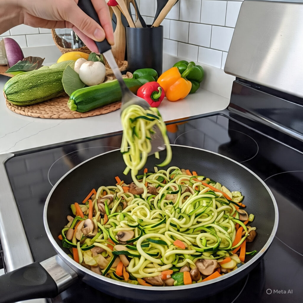 Zucchini Noodle Stir-Fry