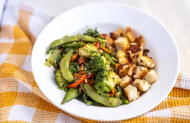 Stir-Fried Vegetables with Paneer