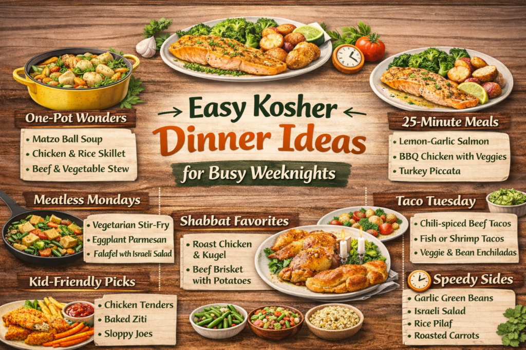 easy kosher dinner ideas